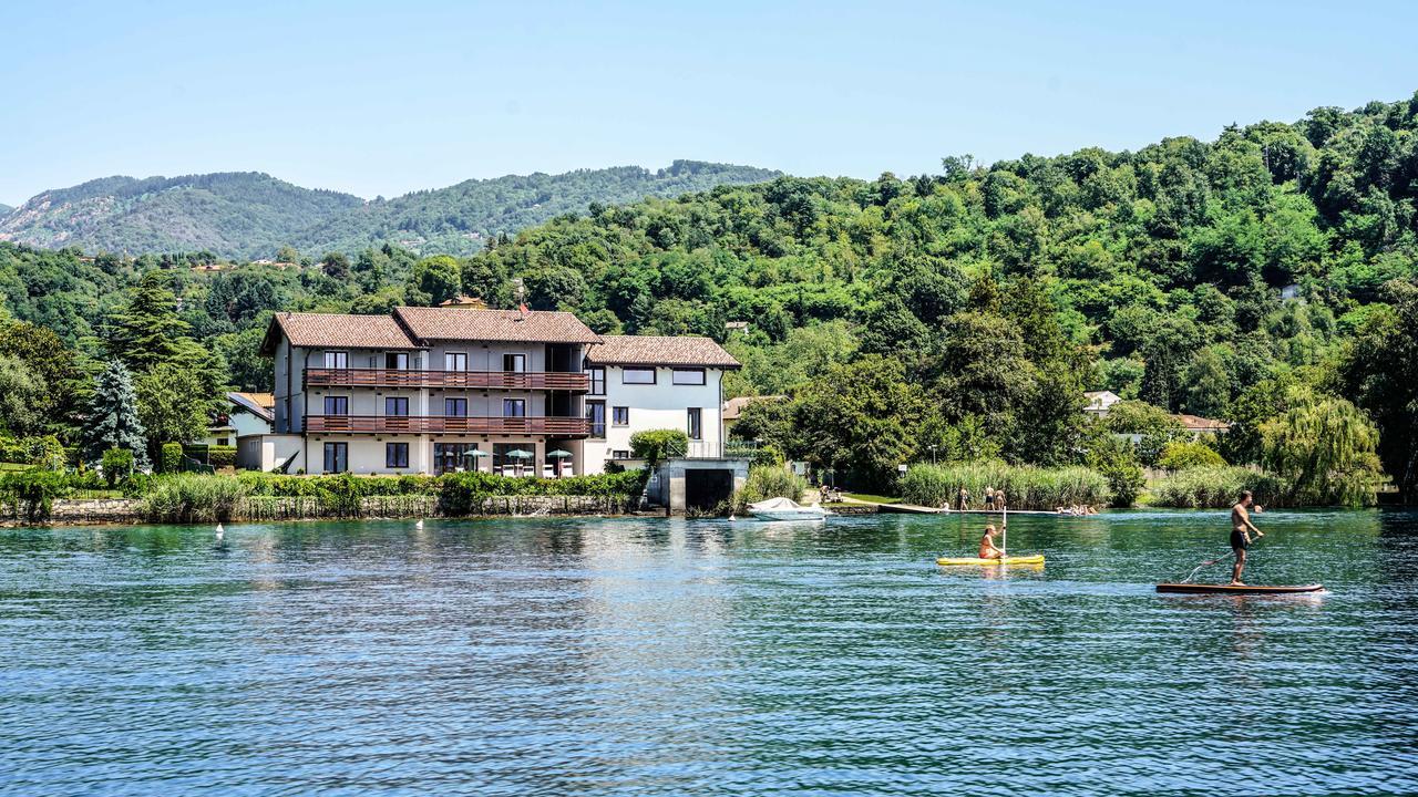 Cascina Tumas Orta Lake Lejlighed Pettenasco Eksteriør billede