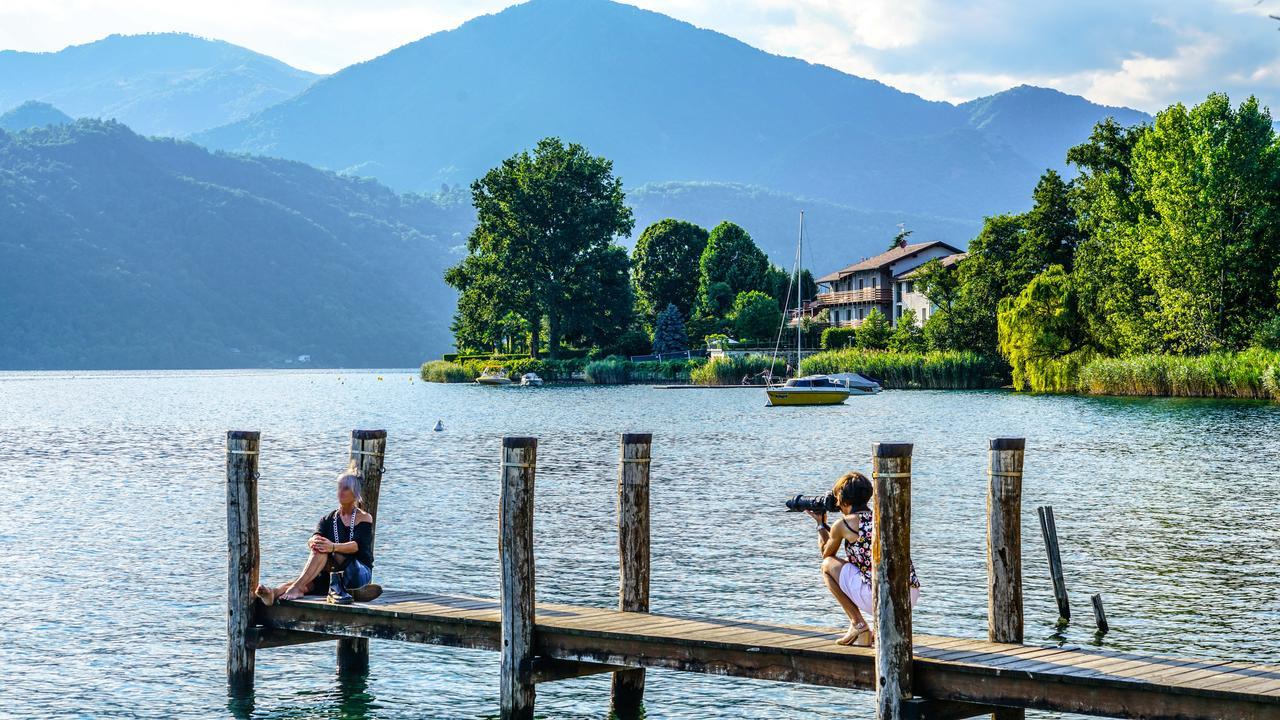 Cascina Tumas Orta Lake Lejlighed Pettenasco Eksteriør billede